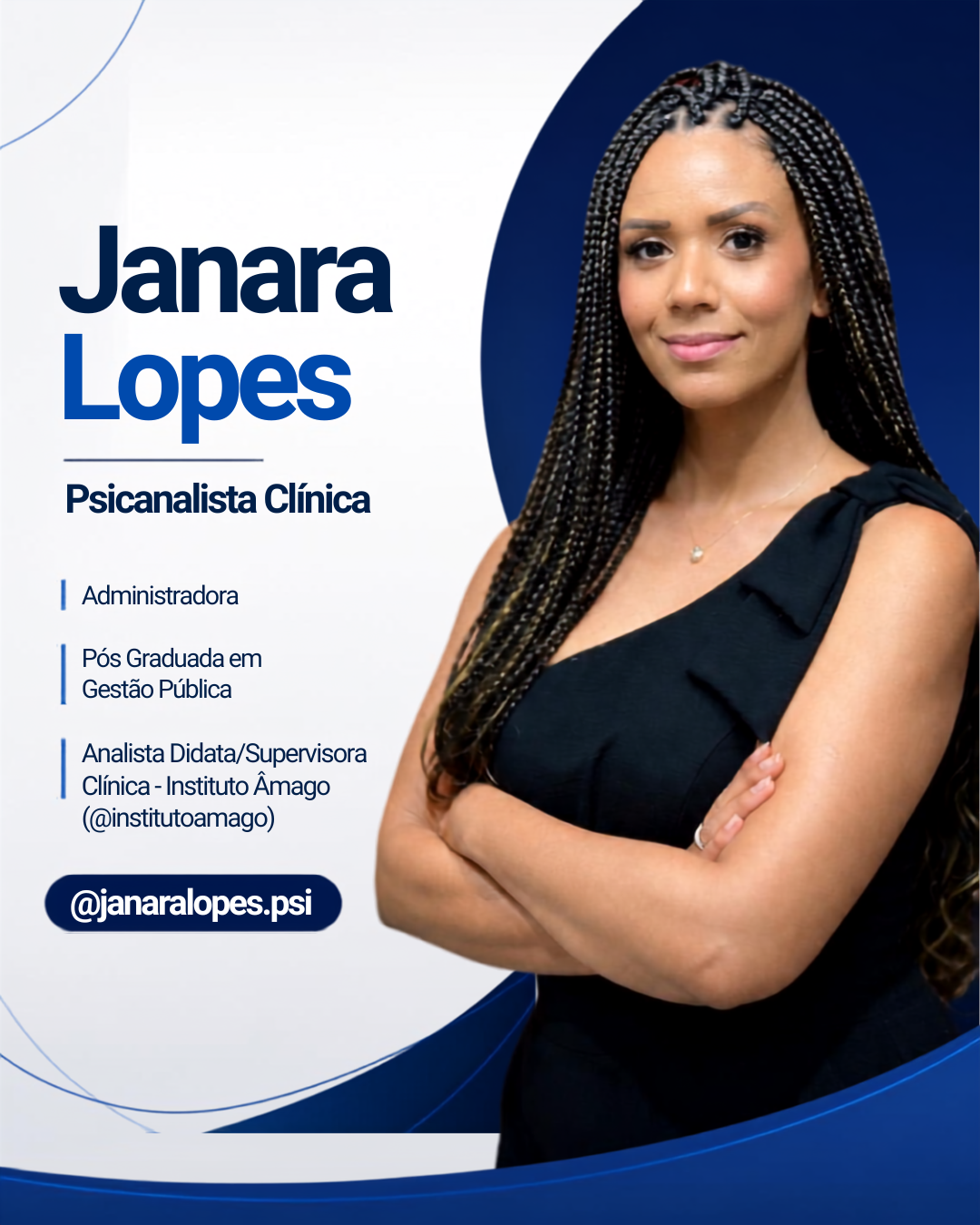 Foto profissional de Janara Lopes